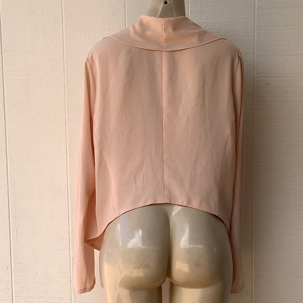 Torrid Blazer Cover Ups Beige Shawl Plus Size 1 - Picture 4 of 8